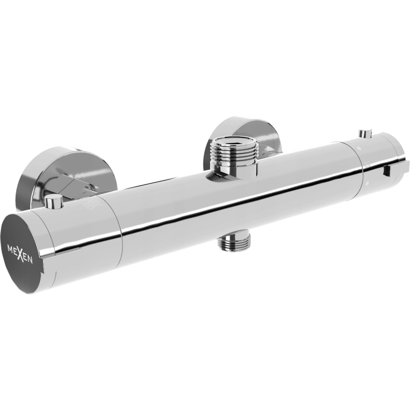 Mexen Kai thermostatic shower tap, chrome - 77150-00