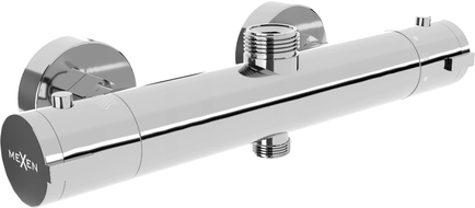 Mexen Kai thermostatic shower mixer tap, Chrome - 77150-00