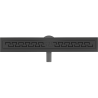 Mexen Flat 360° M15 swivel linear drain 50 cm, Black - 1724050-40