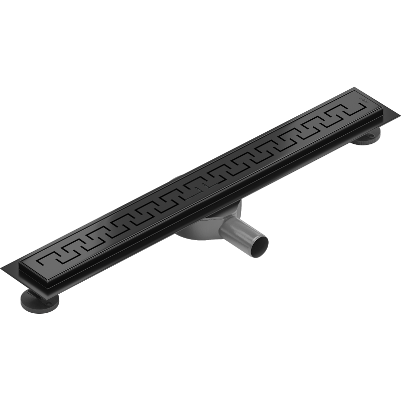 Mexen Flat 360° M15 60 cm Rotating Linear Drain, Black - 1724060-40