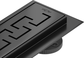 Mexen Flat 360° M15 80 cm Rotatable Linear Drain, Black - 1724080-40