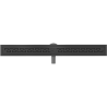 Mexen Flat 360° M15 swivel linear drain 90 cm, Black - 1724090-40