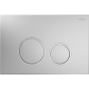 Mexen Fenix 05  flush button, matt chrome - 600502