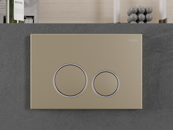 Mexen Fenix 05  flushing button, champagne gold - 600504