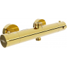 Mexen Kai thermostatic shower mixer, gold - 77150-50