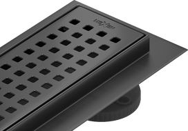 Mexen Flat 360° M08 swivel linear drain 50 cm, Black - 1725050-40