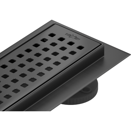 Mexen Flat 360° M08 swivel linear drain 60 cm, Black - 1725060-40