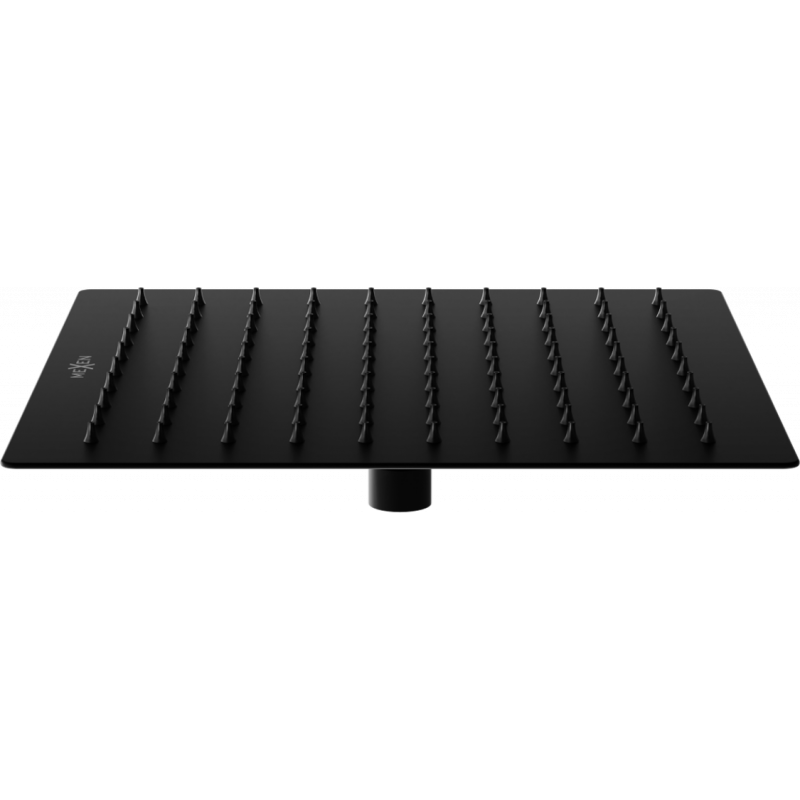 Mexen Slim Shower Head 25 x 25 cm, Black - 79125-70