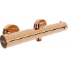 Mexen Kai thermostatic shower mixer tap, Rose gold - 77150-60