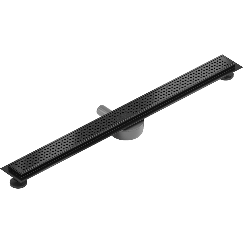 Mexen Flat 360° M08 80 cm Rotating Linear Drain, Black - 1725080-40