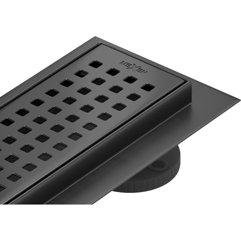 Mexen Flat 360° M08 100 cm Black Rotating Linear Drain - 1725100-40