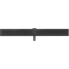 Mexen Flat 360° M08 swivel linear drain 100 cm, Black - 1725100-40