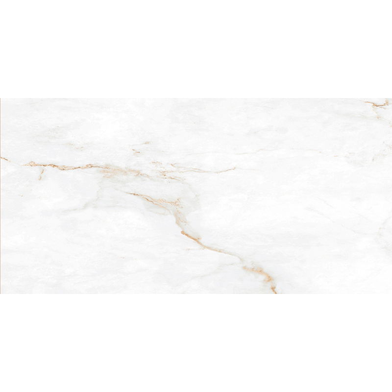 Mexen Brakel White sample of glazed rectified G1 porcelain stoneware, floor-wall tile, carving - TL402-01-S