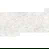 Mexen Rubble Bianco glazed rectified gres sample. G1, floor-wall tile, carving - TL401-00-S
