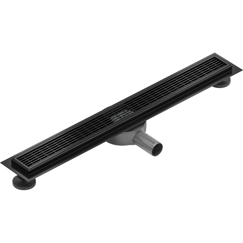 Mexen Flat 360° M33 Rotating Linear Drain 50 cm, Black - 1733050-40