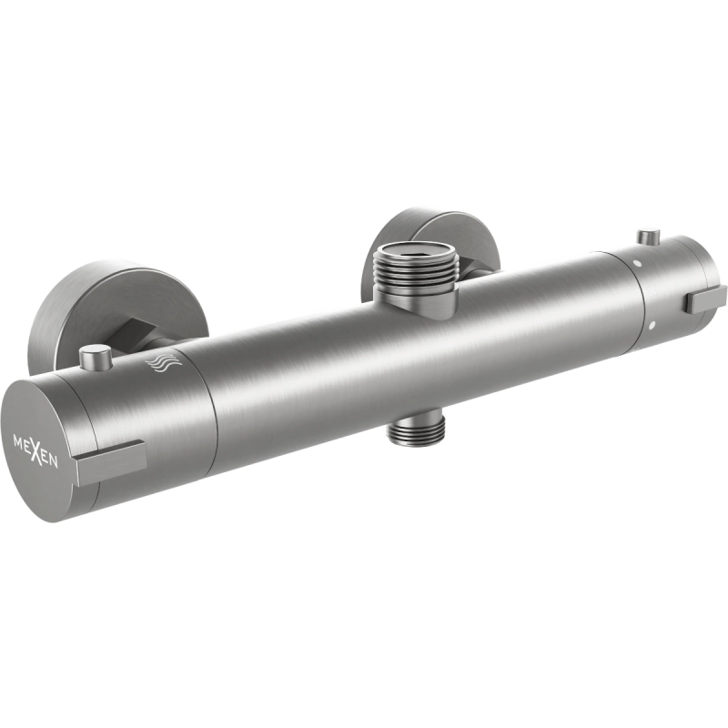 Mexen Kai thermostatic shower faucet, graphite - 77150-66