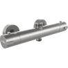 Mexen Kai thermostatic shower faucet, brushed gun gray - 77150-66