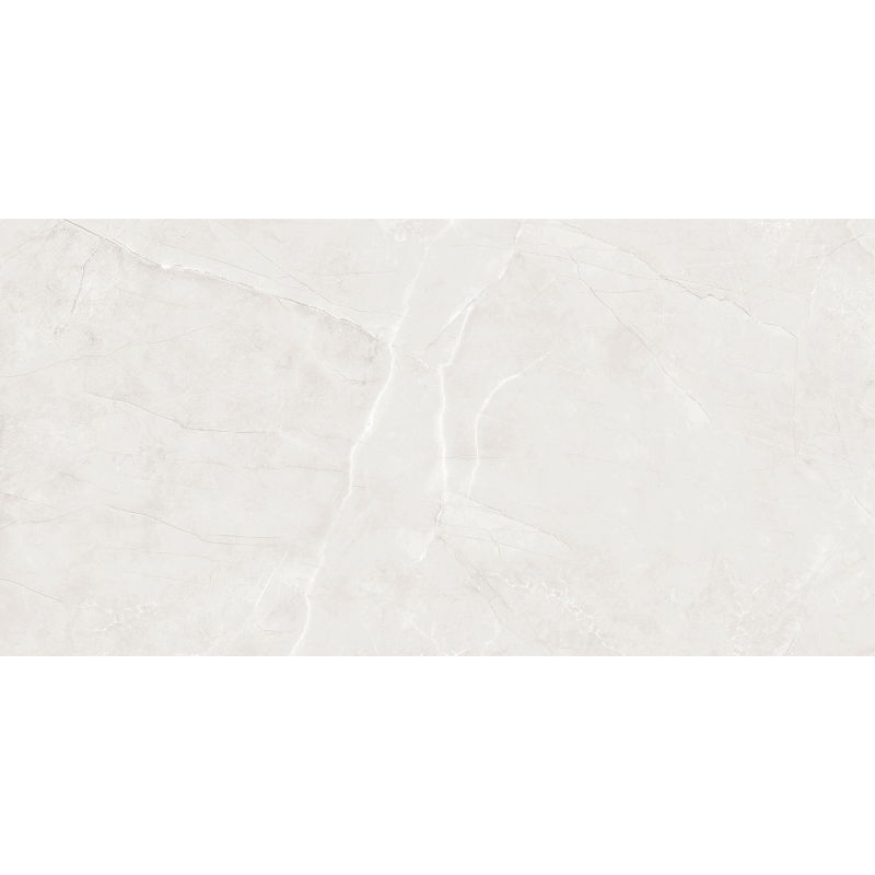 Mexen Boca Bianco glazed rectified porcelain sample G1, floor-wall tile 120 x 60 cm, carving - TL403-00-S