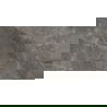 Mexen Rowan Gray glazed rectified porcelain tile sample G1, floor-wall tile, carving - TL404-01-S
