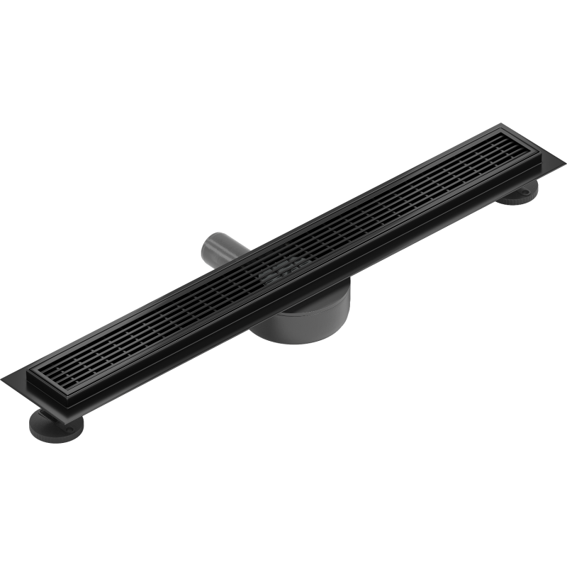 Mexen Flat 360° M33 Rotating Linear Drain 60 cm, Black - 1733060-40