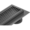 Mexen Flat 360° M33 70 cm Rotating Linear Drain, Black - 1733070-40