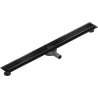 Mexen Flat 360° M33 Rotating Linear Drain 80 cm, Black - 1733080-40