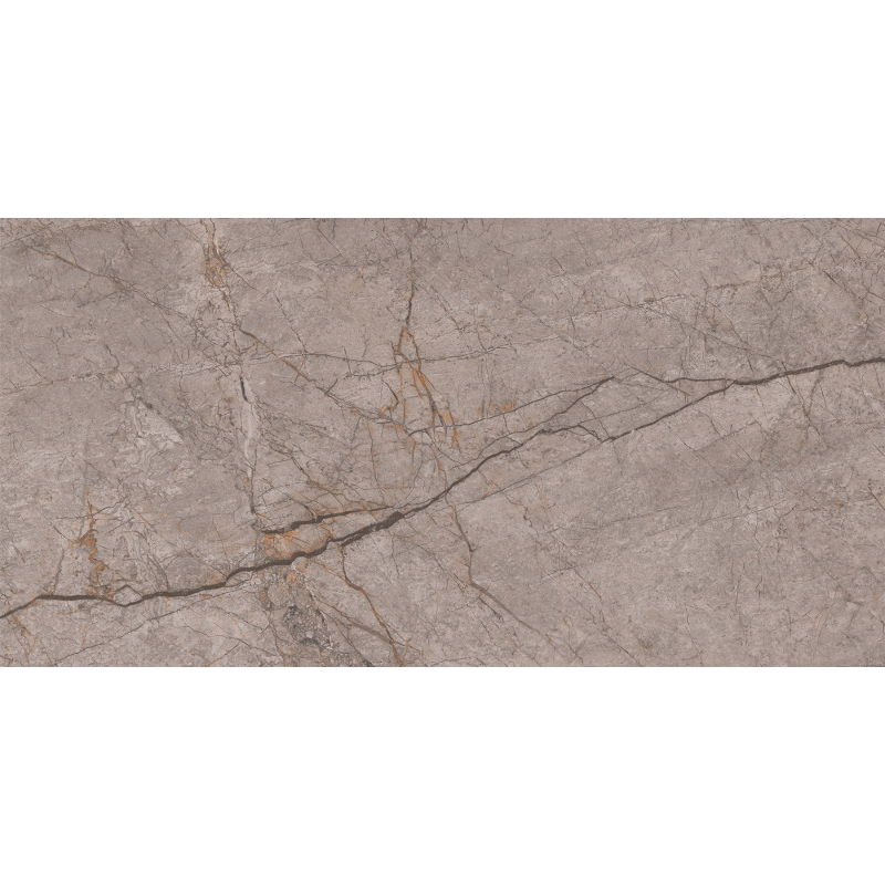 Mexen Leeds Choco glazed rectified porcelain stoneware sample G1, floor-wall tile, carving - TL410-01-S