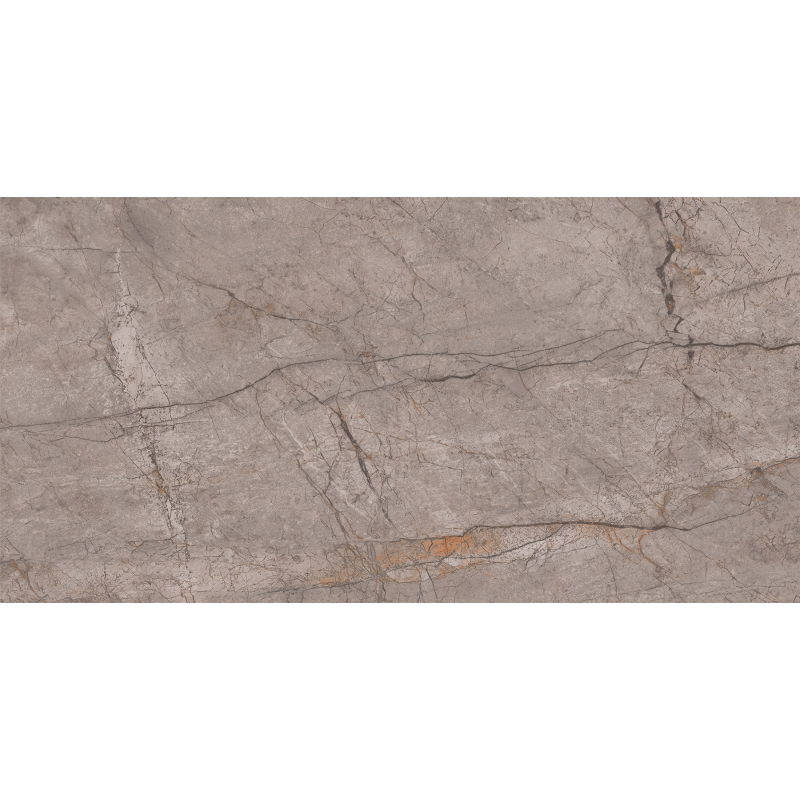 Mexen Leeds Choco glazed rectified porcelain stoneware sample G1, floor-wall tile, carving - TL410-01-S