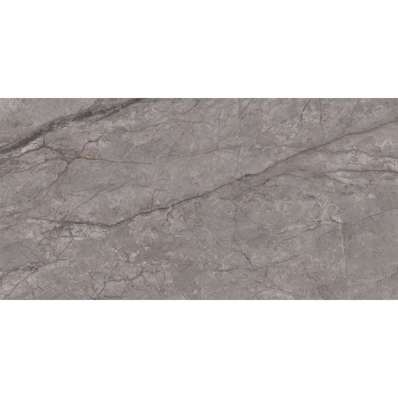 Mexen Leeds Black glazed rectified gres tile sample G1, floor-wall tile, carving - TL410-03-S