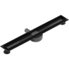 Mexen Flat 360° rotary linear drain body 60 cm, black - 1740060
