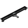 Mexen Flat 360° Rotatable Linear Drain Body 60 cm, Black - 1740060