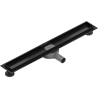 Mexen Flat 360 swivel linear drain body 60 cm, Black - 1740060