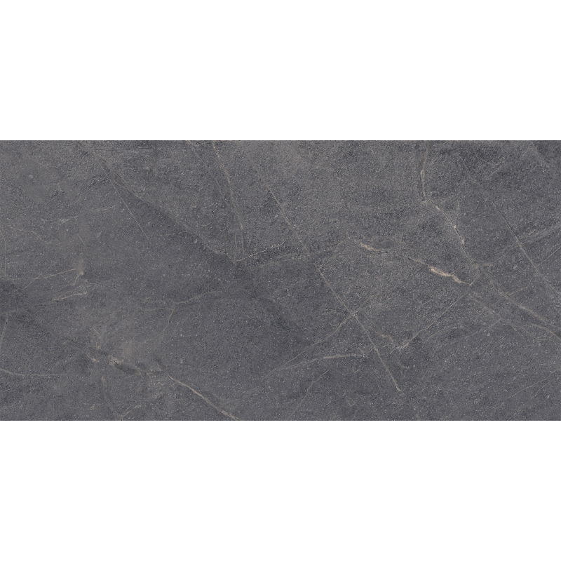 Mexen Olvera Black Glazed Rectified Porcelain Stoneware Sample G1, Floor-Wall Tile 120 x 60 cm, Carving - TL418-02-S