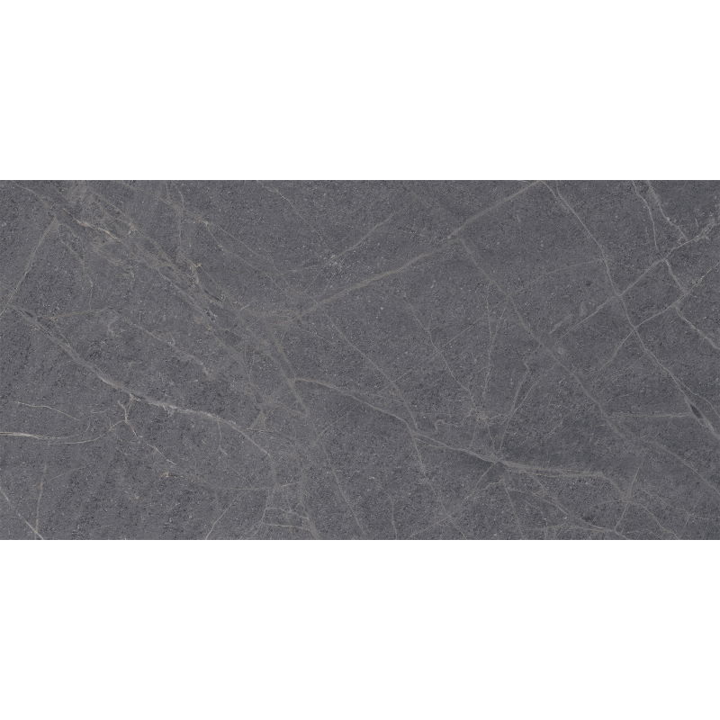 Mexen Olvera Black glazed rectified porcelain sample G1, floor-wall tile, carving - TL418-02-S