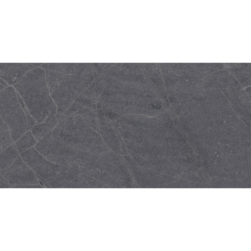 Mexen Olvera Black glazed rectified porcelain sample G1, floor-wall tile, carving - TL418-02-S