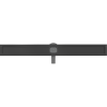 Mexen Flat 360° rotary linear drain body 90 cm, black - 1740090