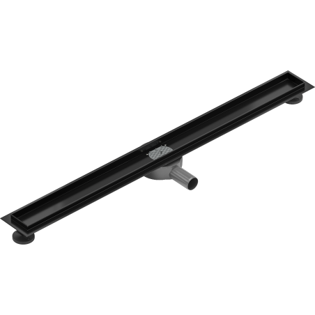 Mexen Flat 360 swivel linear drain body 90 cm, Black - 1740090