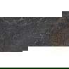 Mexen Blaze Black glazed porcelain stoneware sample rectified G1, floor-wall tile, carving - TL420-01-S