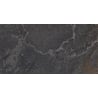 Mexen Blaze Black glazed rectified stoneware sample G1, floor-wall tile 120 x 60 cm, carving - TL420-01-S