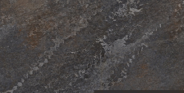 Mexen Blaze Black glazed porcelain stoneware sample rectified G1, floor-wall tile, carving - TL420-01-S