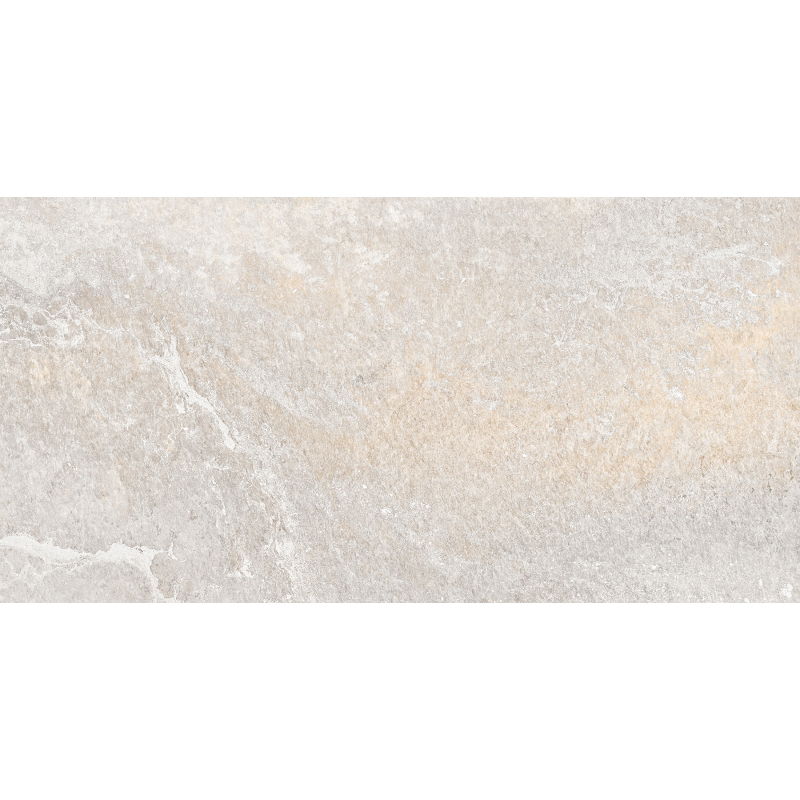 Mexen Blaze Silver glazed rectified sample tile G1, floor-wall tile, carving - TL420-02-S