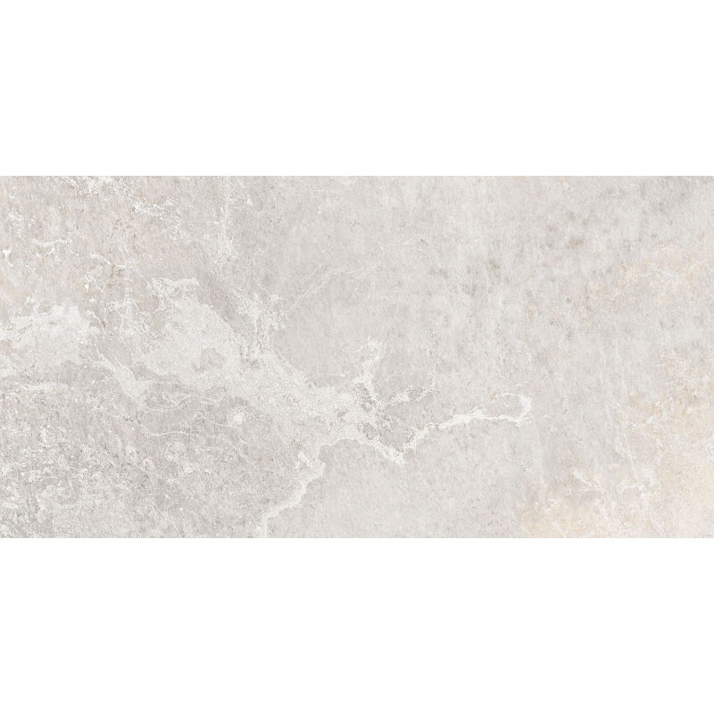 Mexen Blaze Silver glazed rectified sample tile G1, floor-wall tile, carving - TL420-02-S