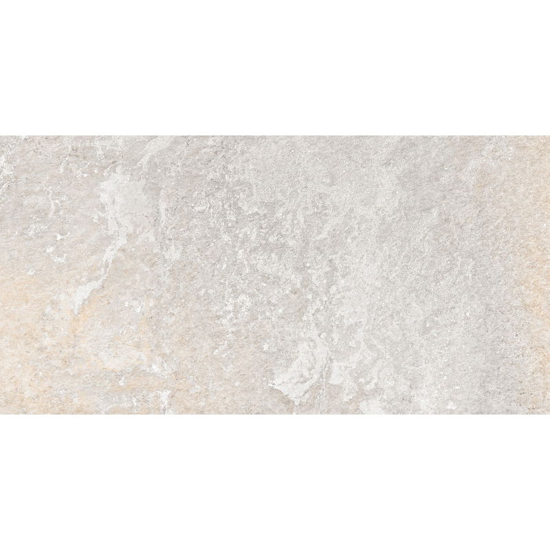 Mexen Blaze Silver glazed rectified sample tile G1, floor-wall tile, carving - TL420-02-S