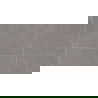 Mexen Dazzle Grey sample of rectified glazed stoneware G1, floor and wall tile, carving - TL423-04-S