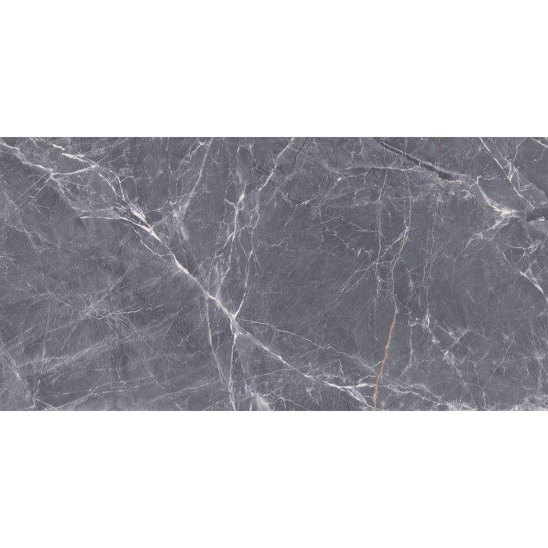 Mexen Vennisa Black glazed rectified porcelain stoneware sample G1, floor-wall tile 120 x 60 cm, carving - TL426-03-S