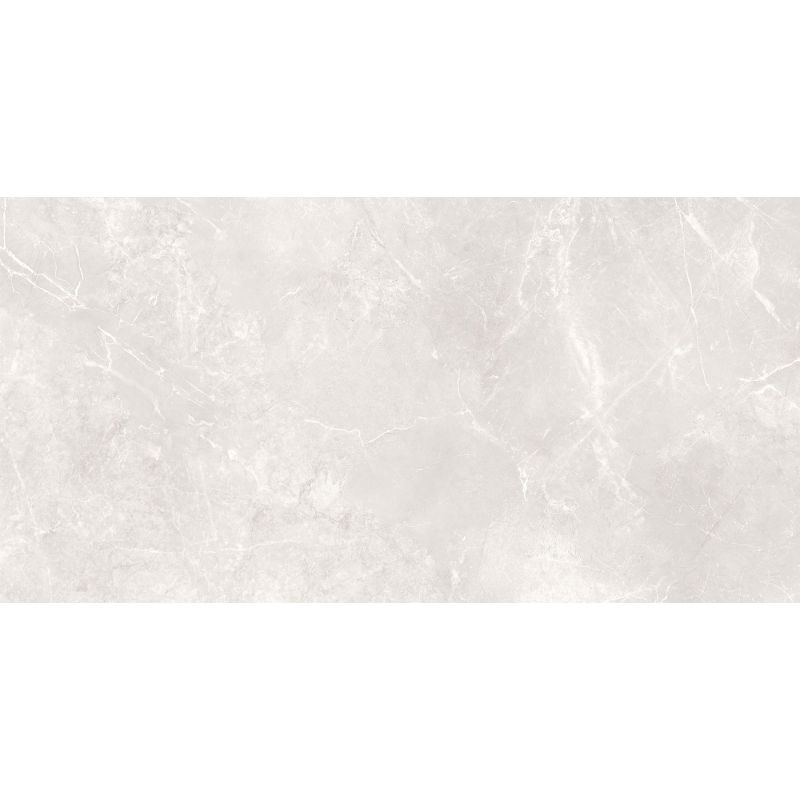 Mexen Visby Sample of glazed rectified gres Bianco tile, floor and wall tile 120 x 60 cm, carving - TL428-01-S