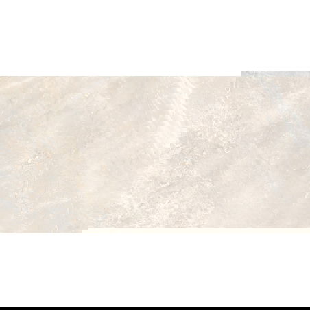 Mexen Visby Sample cream of glazed rectified gres G1, floor-wall tile, carving - TL428-04-S