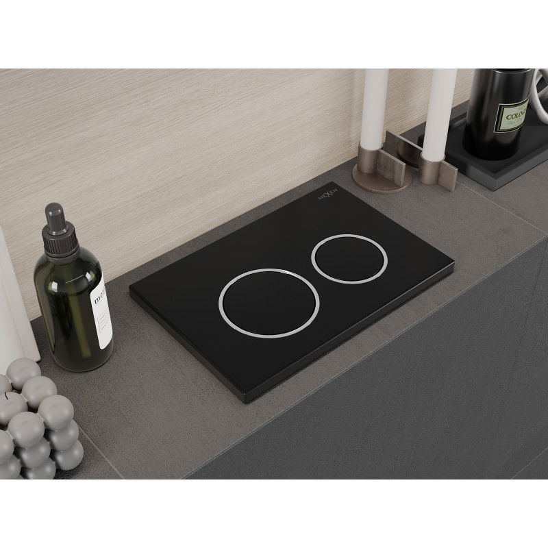 Mexen Fenix 07 XS flush button, black matte - 600703