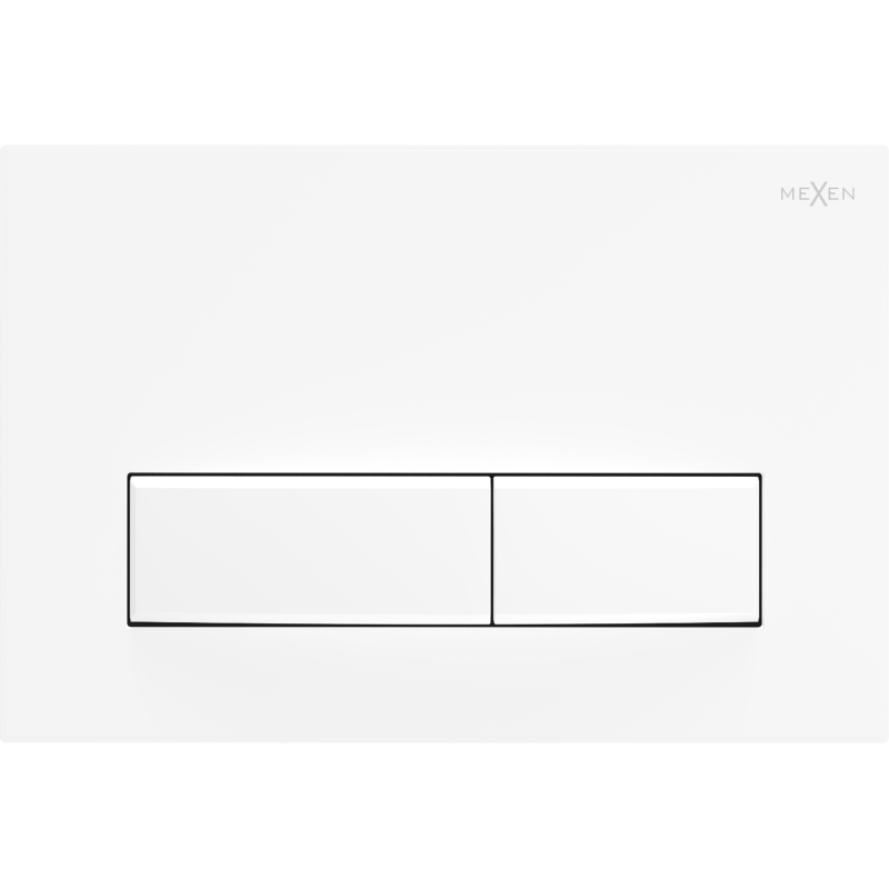 Mexen Fenix 09 flush button, white matte - 600920