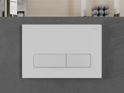 Mexen Fenix 09 flush button, matte white - 600920
